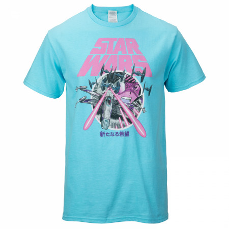 Star Wars A New Hope Pastel Japanese Art T-Shirt